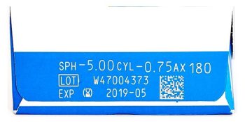 Soflens Daily Disposable Toric for Astigmatism Side