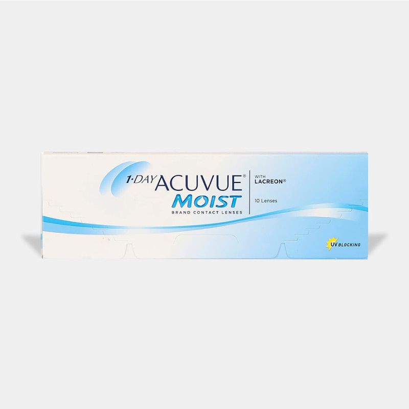 1 Day Acuvue Moist 10 Pack (Only BC 8.5)