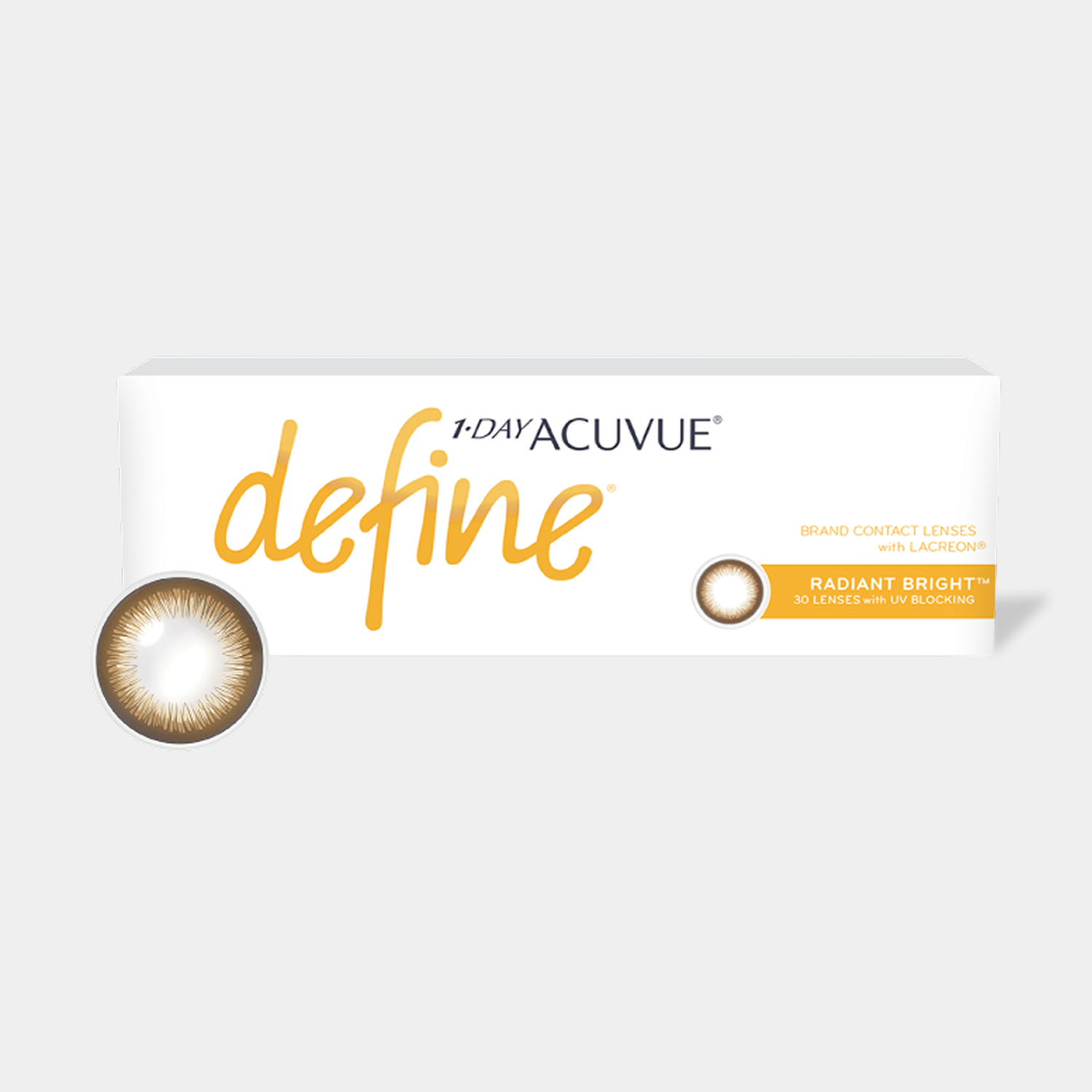 1 Day Acuvue Define Radiant Bright 30 Pack