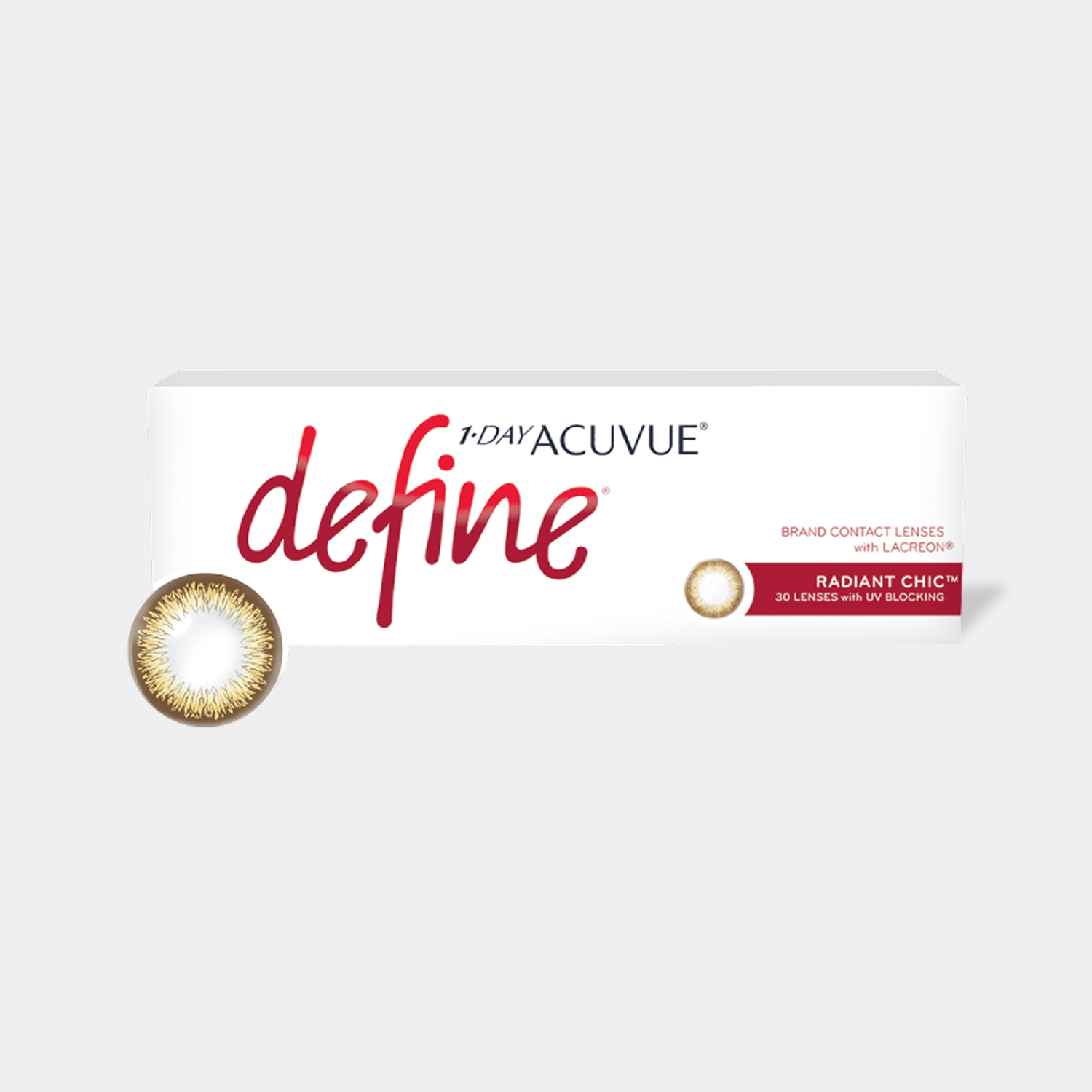1 Day Acuvue Define Radiant Chic 30 Pack