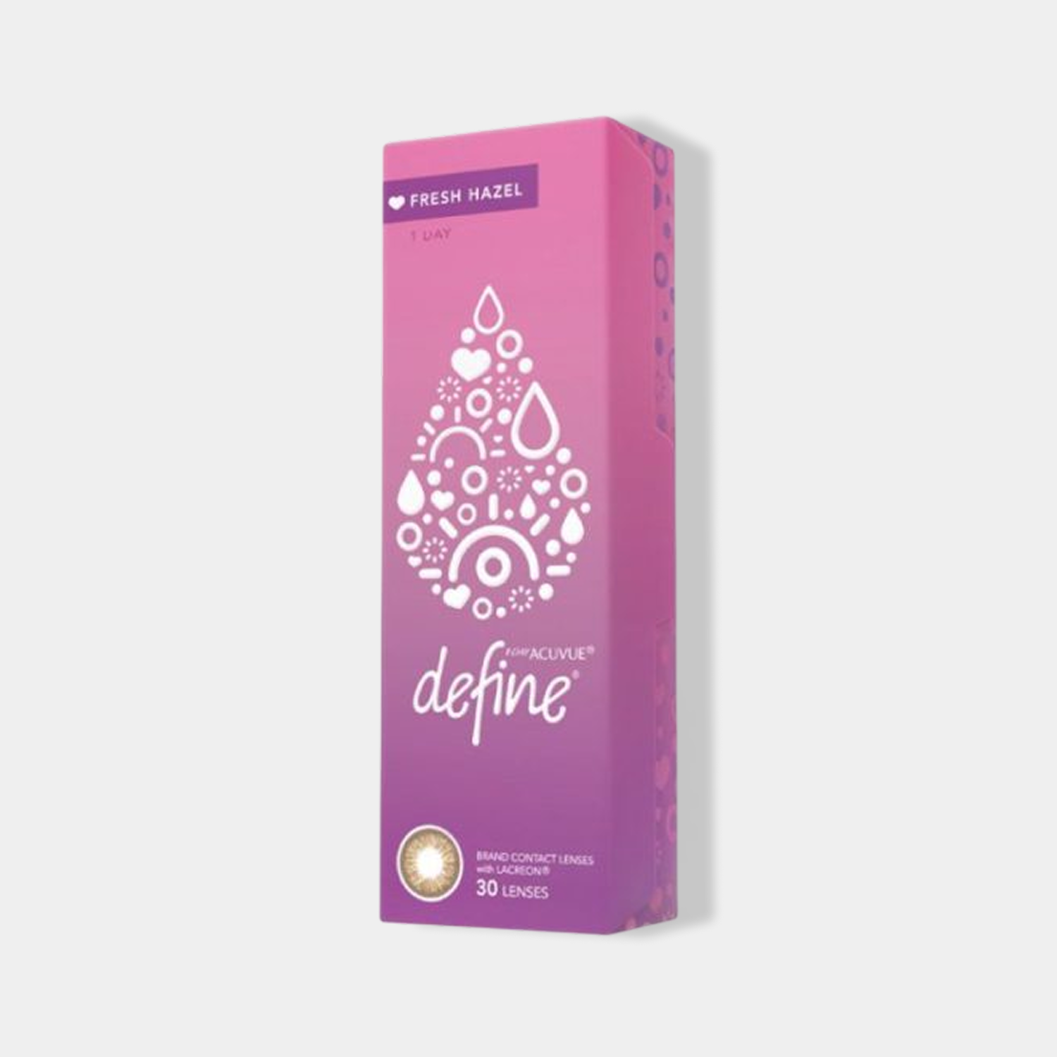 1 Day Acuvue Define Fresh Hazel 30 Pack