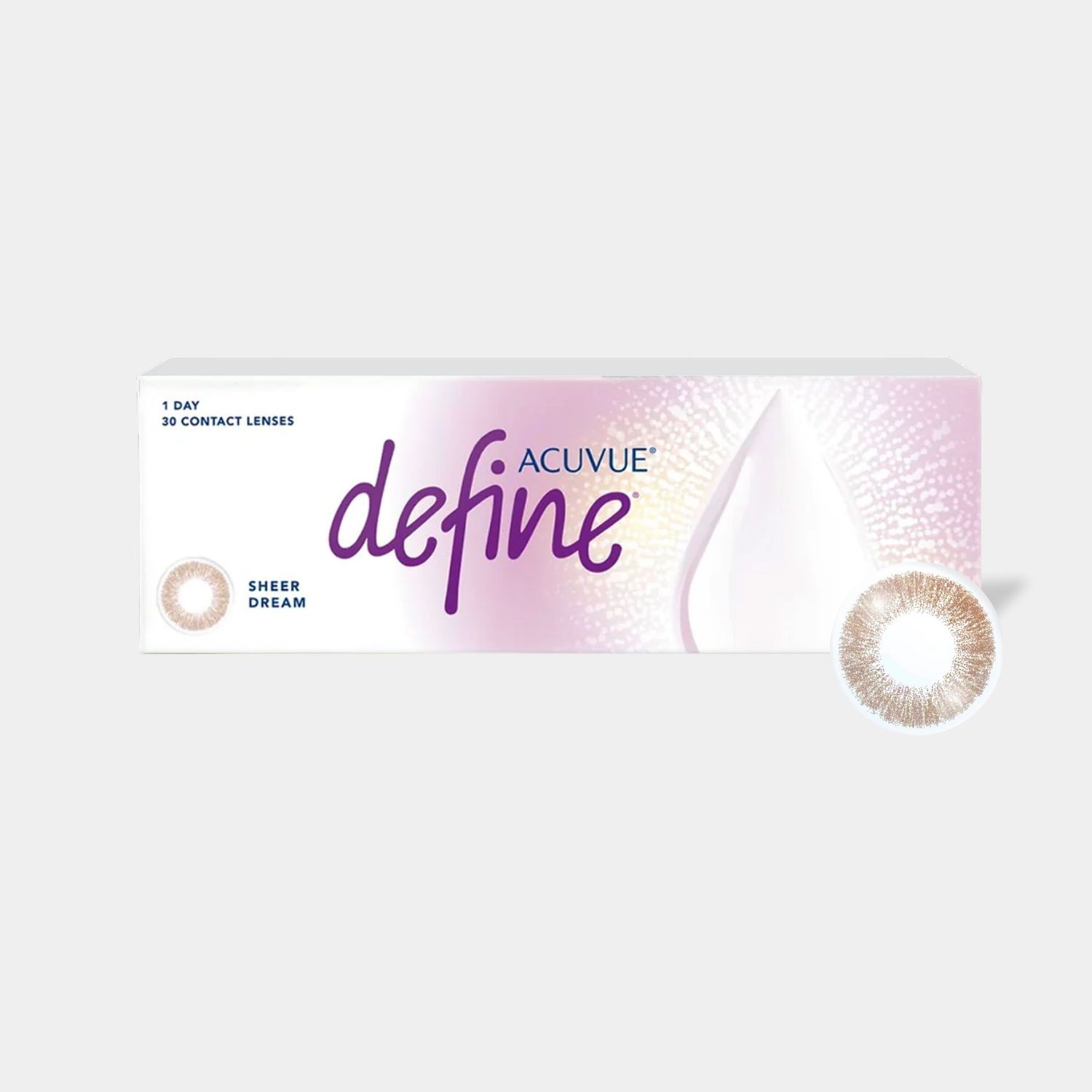 1 Day Acuvue Define Sheer Dream 30 Pack